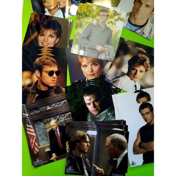 Stargate SG-1 Lot Of 12 ORIGINAL Cast 8x10 Photos Michael Shanks Teryl Rothery - Picture 2 of 8